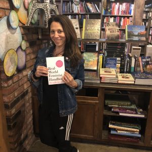 Author Michelle Kinsman at The Last Bookstore in Los Angeles